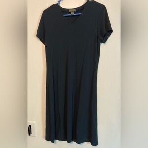 Banana Republic SZ L Navy Blue V-Neck Women's dress